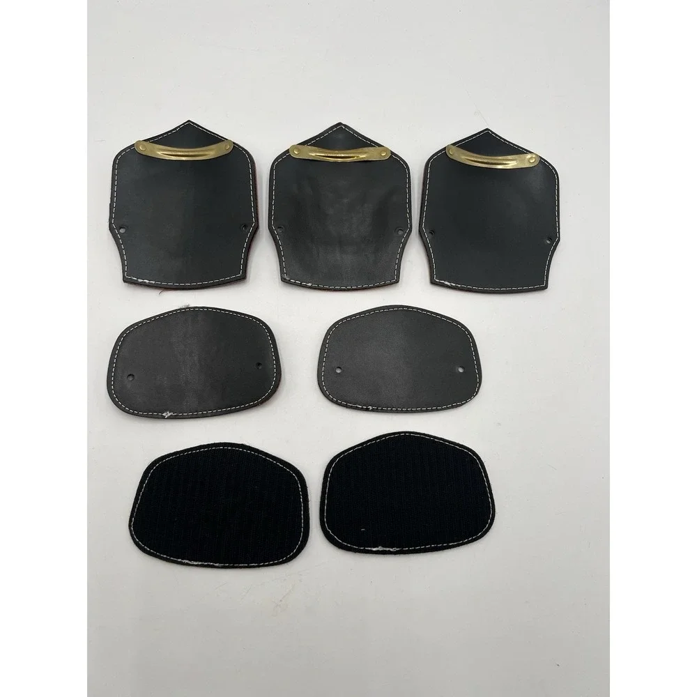Lot of 7 MSA Cairns Fire Helmet Front Shields FDIC 2014 2017 Defender G1